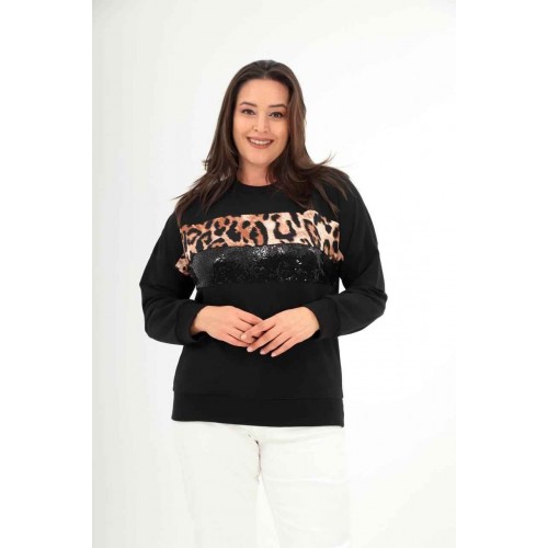 214383 black Sweat