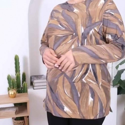 214490 TOPTAN DESENLİ BLUZ 214490 TOPTAN DESENLİ BLUZ toptan bayan giyim