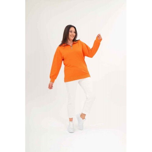 214706 orange Sweat