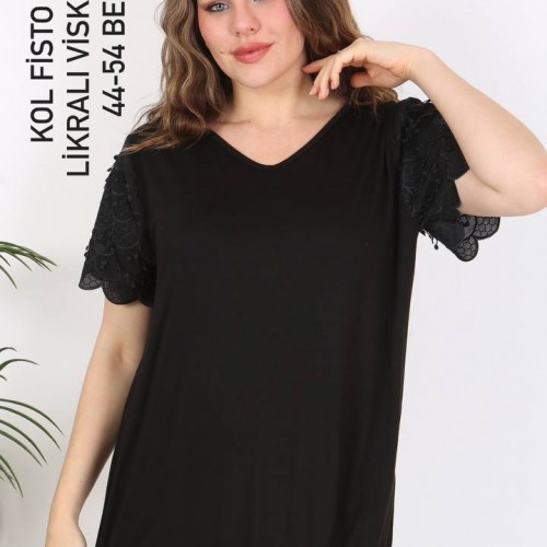 216105 TOPTAN SİYAH BLUZ toptan bayan giyim