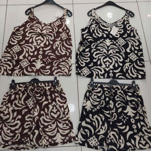 216185 TOPTAN KAHVE PANTOLON TAKIM 216185 TOPTAN KAHVE PANTOLON TAKIM toptan bayan giyim