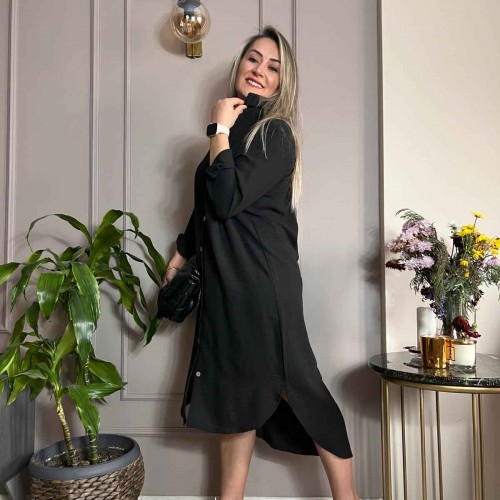 216212 TOPTAN SİYAH ELBİSE 216212 TOPTAN SİYAH ELBİSE toptan bayan giyim