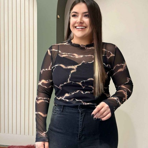 216223 TOPTAN SİYAH BLUZ toptan bayan giyim