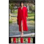 216284 TOPTAN KIRMIZI ELBİSE
