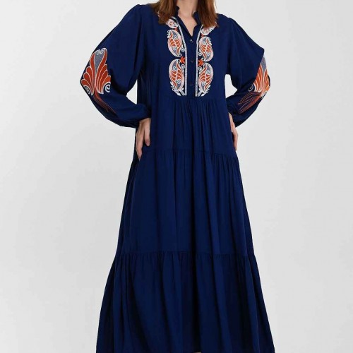 216352 TOPTAN LACİVERT ELBİSE 216352 TOPTAN LACİVERT ELBİSE toptan bayan giyim