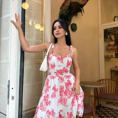 216503 TOPTAN DESENLİ ELBİSE 216503 TOPTAN DESENLİ ELBİSE toptan bayan giyim