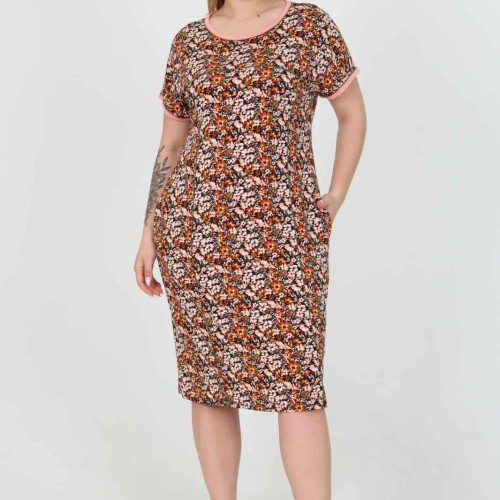 216630 TOPTAN DESENLİ ELBİSE 216630 TOPTAN DESENLİ ELBİSE toptan bayan giyim