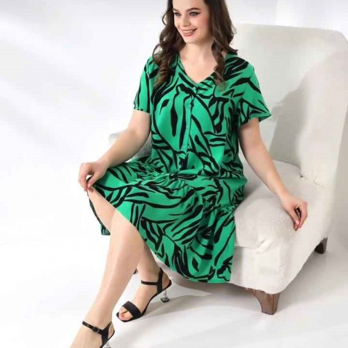 216782 TOPTAN DESENLİ ELBİSE 216782 TOPTAN DESENLİ ELBİSE toptan bayan giyim