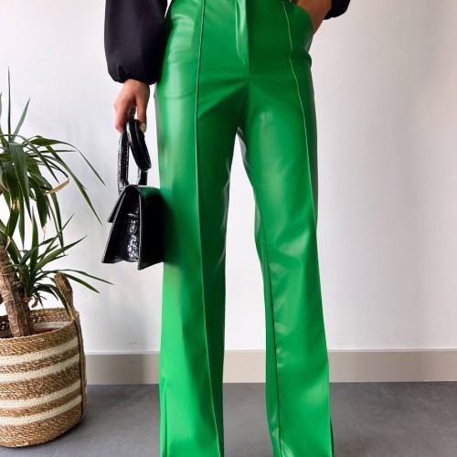 217358 TOPTAN YEŞİL PANTOLON 217358 TOPTAN YEŞİL PANTOLON toptan bayan giyim