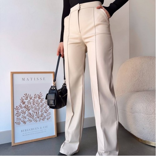 217360 TOPTAN BEJ PANTOLON toptan bayan giyim