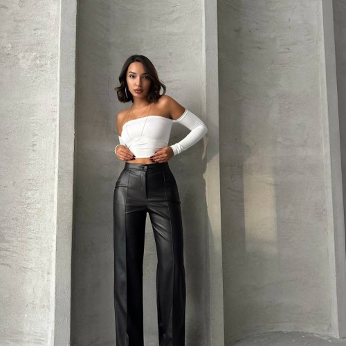 217363 TOPTAN SİYAH PANTOLON 217363 TOPTAN SİYAH PANTOLON toptan bayan giyim