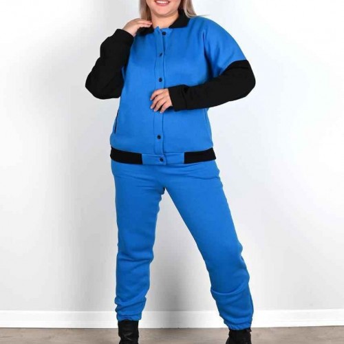 217408 TOPTAN MAVİ EŞOFMAN TAKIM toptan bayan giyim