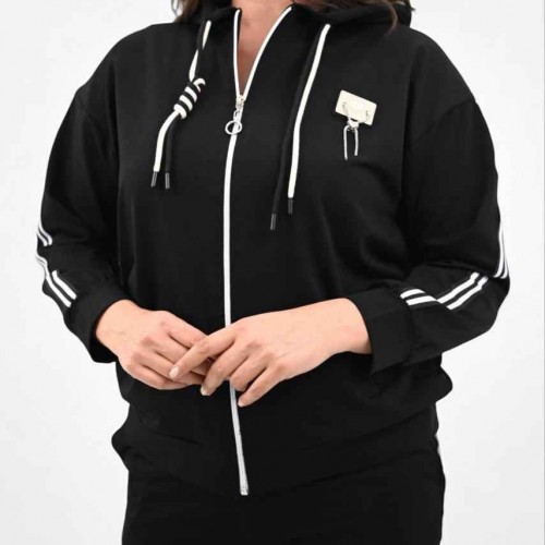 217436 TOPTAN SİYAH EŞOFMAN TAKIM 217436 TOPTAN SİYAH EŞOFMAN TAKIM toptan bayan giyim