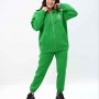 217442 TOPTAN YEŞİL EŞOFMAN TAKIM toptan bayan giyim