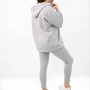 217448 TOPTAN GRİ EŞOFMAN TAKIM toptan bayan giyim