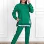 217469 TOPTAN YEŞİL EŞOFMAN TAKIM toptan bayan giyim