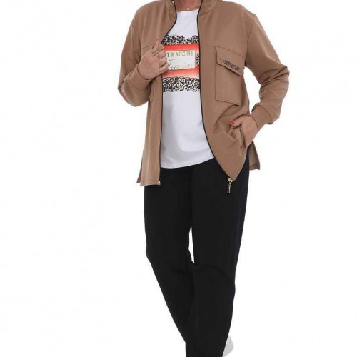 217552 TOPTAN VİZON EŞOFMAN TAKIM toptan bayan giyim