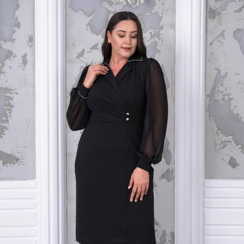 217785 TOPTAN SİYAH ELBİSE 217785 TOPTAN SİYAH ELBİSE toptan bayan giyim