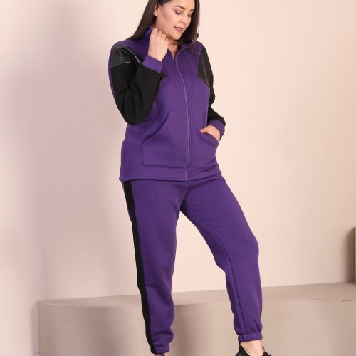 217795 TOPTAN SİYAH EŞOFMAN TAKIM toptan bayan giyim