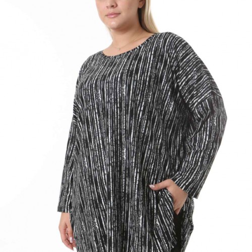 217925 TOPTAN DESENLİ BLUZ toptan bayan giyim