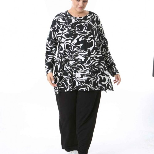 217939 TOPTAN DESENLİ BLUZ 217939 TOPTAN DESENLİ BLUZ toptan bayan giyim