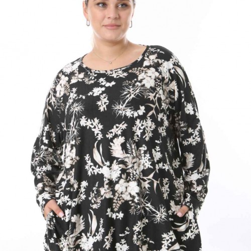 217947 TOPTAN DESENLİ BLUZ 217947 TOPTAN DESENLİ BLUZ toptan bayan giyim