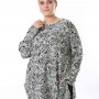 217951 TOPTAN DESENLİ BLUZ 217951 TOPTAN DESENLİ BLUZ toptan bayan giyim