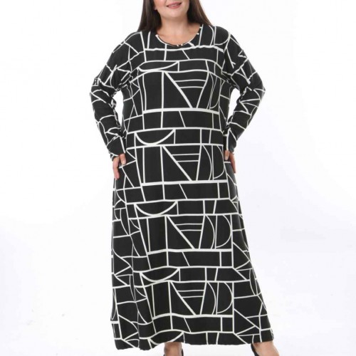 217992 TOPTAN DESENLİ ELBİSE 217992 TOPTAN DESENLİ ELBİSE toptan bayan giyim