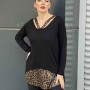 218044 TOPTAN SİYAH BLUZ 218044 TOPTAN SİYAH BLUZ toptan bayan giyim
