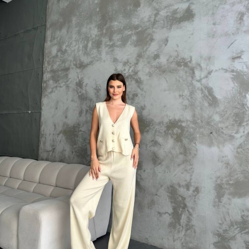 218219 TOPTAN BEJ PANTOLON TAKIM 218219 TOPTAN BEJ PANTOLON TAKIM toptan bayan giyim