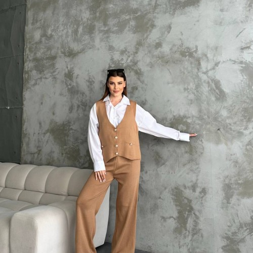 218220 TOPTAN TABA PANTOLON TAKIM toptan bayan giyim