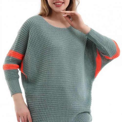 218277 TOPTAN SU YEŞİL KAZAK 218277 TOPTAN SU YEŞİL KAZAK toptan bayan giyim