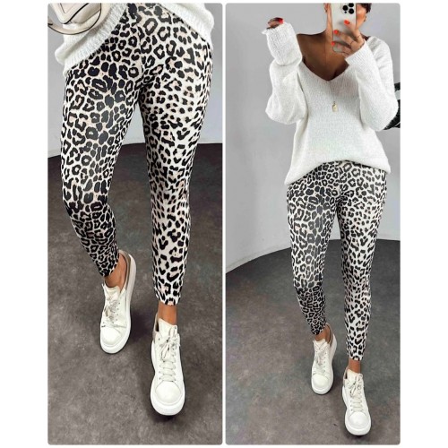 218317 leopard LEGGINGS