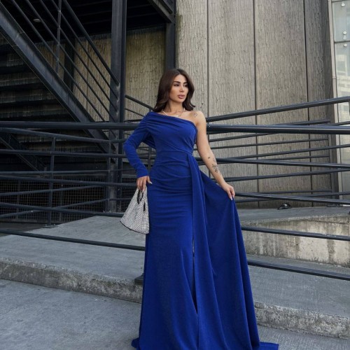 218393 TOPTAN SAKS ABİYE toptan bayan giyim