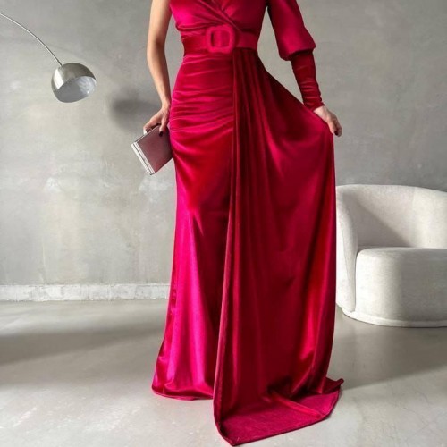 218433 TOPTAN KIRMIZI ABİYE 218433 TOPTAN KIRMIZI ABİYE toptan bayan giyim