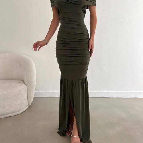 218483 TOPTAN HAKİ ABİYE 218483 TOPTAN HAKİ ABİYE toptan bayan giyim