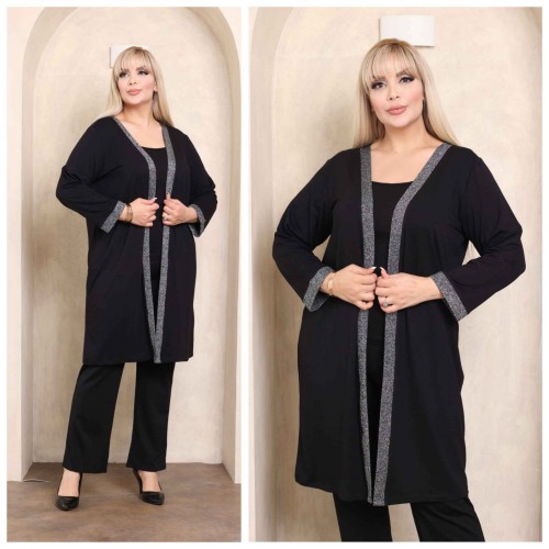 218521 TOPTAN SİYAH HIRKA