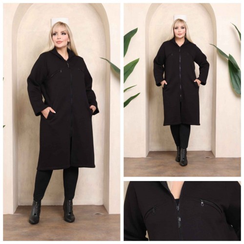 218530 TOPTAN SİYAH HIRKA