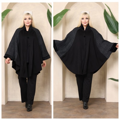 218580 TOPTAN SİYAH HIRKA