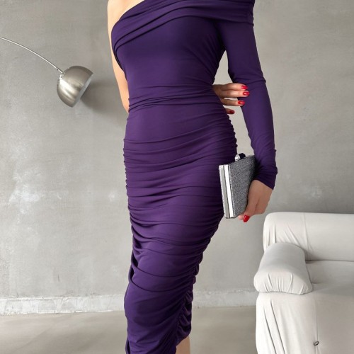 218630 TOPTAN MOR ELBİSE 218630 TOPTAN MOR ELBİSE toptan bayan giyim