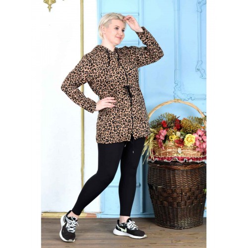 218672 leopard Sweat