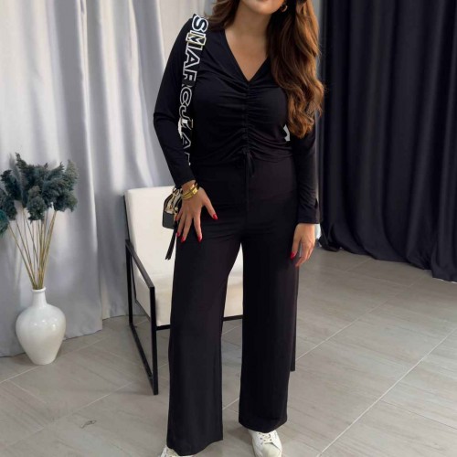 218791 TOPTAN SİYAH PANTOLON 218791 TOPTAN SİYAH PANTOLON toptan bayan giyim