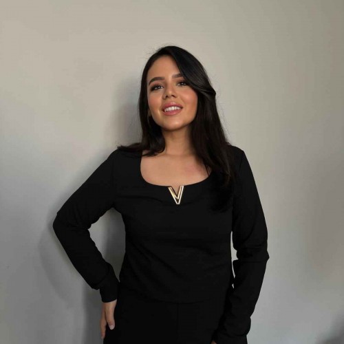 218806 TOPTAN SİYAH BLUZ toptan bayan giyim