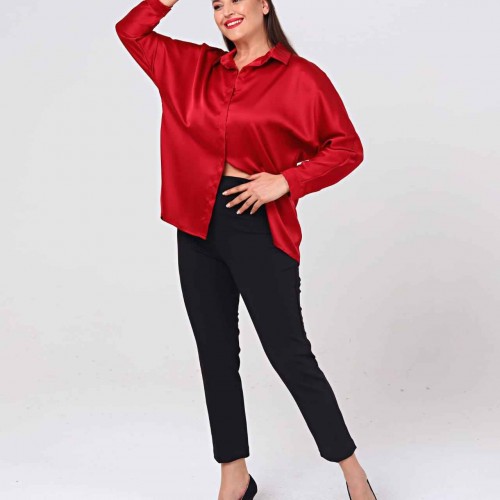 218813 TOPTAN SİYAH PANTOLON toptan bayan giyim