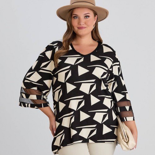 218907 TOPTAN DESENLİ BLUZ 218907 TOPTAN DESENLİ BLUZ toptan bayan giyim