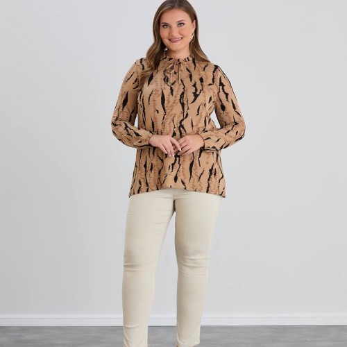 218910 TOPTAN DESENLİ BLUZ 218910 TOPTAN DESENLİ BLUZ toptan bayan giyim