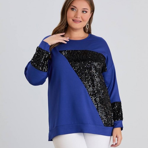 218922 TOPTAN SAKS BLUZ toptan bayan giyim