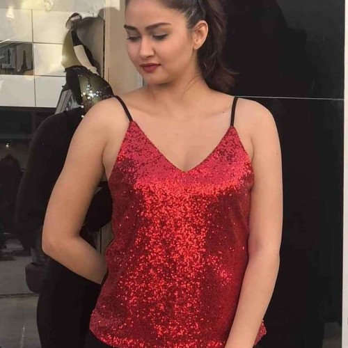 218995 TOPTAN KIRMIZI BLUZ toptan bayan giyim