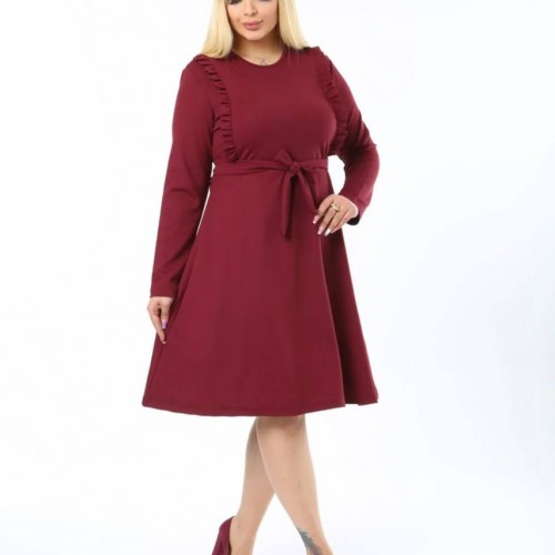 219006 TOPTAN BORDO ELBİSE 219006 TOPTAN BORDO ELBİSE toptan bayan giyim