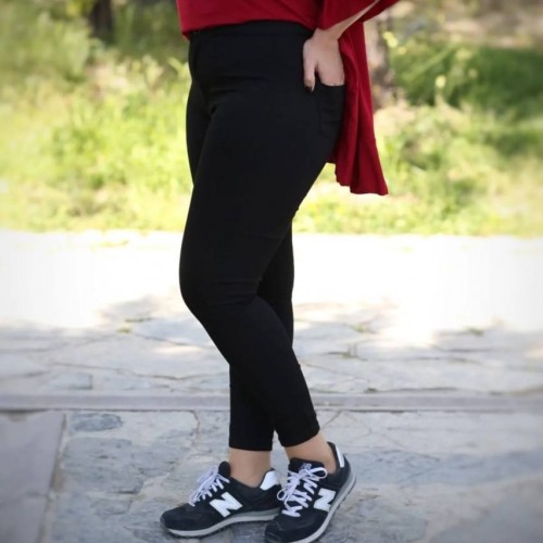 219015 TOPTAN SİYAH PANTOLON toptan bayan giyim